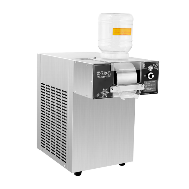 GOOPIKK 160kg Per Day 1200w Air Cooled Commercial Use Korean Shaved Ice Machine Thailand Bingsu Machine For Dessert Shop With CE