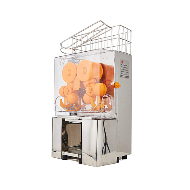 GOOPIKK 2024 New Electric Commercial Juicer Machine 220v 120W 22-30 Per Minute Automatic Orange Juice Squeezer For Restaurant