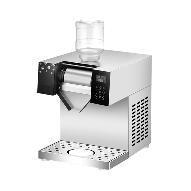 GOOPIKK Commercial Table Top Air Cooling Korea Ice Shaver Machine 1100w Touchscreen Snowflake Ice Bingsu Machine For Stall