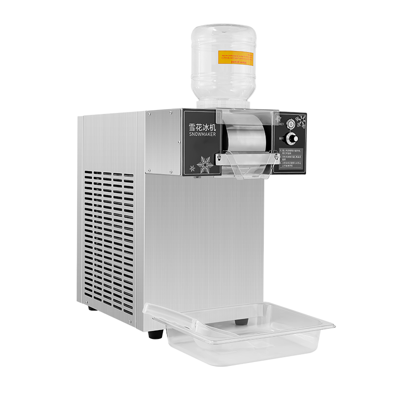 GOOPIKK 160kg Per Day 1200w Air Cooled Commercial Use Korean Shaved Ice Machine Thailand Bingsu Machine For Dessert Shop With CE