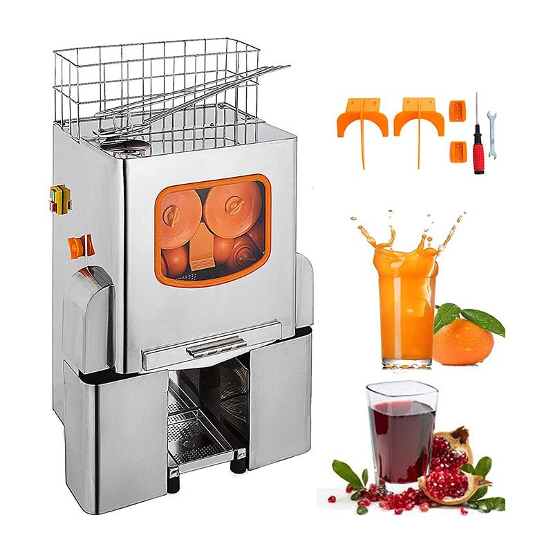 GOOPIKK Fruit Juice Equipment 110v Pomegranate Juice Extractor 120W Tabletop Natural Orange Squeezer Juice Machine