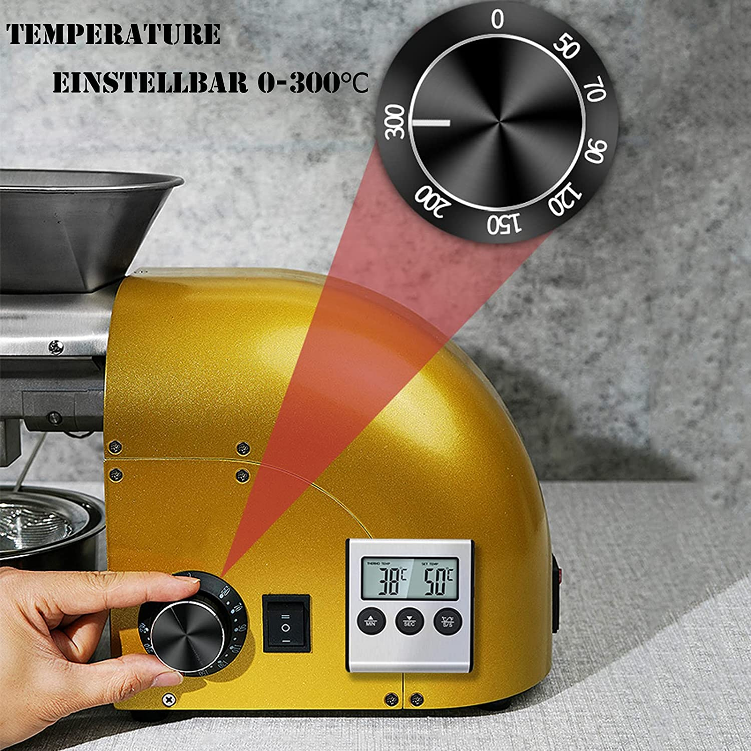 Hot Selling Stainless Steel 110v 220v 1500w Automatic Peanut Soybean Machine Oil Pressers Mini Oil Press Machine