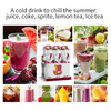 110v 220v Big Capacity Slush Machine Frozen Drink Slushie Machine Commercial Slush Machine with Spare Parts