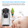 Commercial Small Ice Cream Maker Machine Sundae Soft Serve Ice Cream Machine for Home
