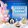 Large Capacity Commercial Ice Cream Maker 52L/H Automatic 3 Flavor Soft Serve Ice Cream Machine with Touch Screen