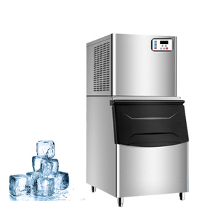 Factory Stainless Steel Counter Ice Machine 500KG Per Day Commercial Cube Machine Restaurant Bar Vertical Ice Maker Machine