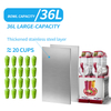 110v 220v Big Capacity Slush Machine Frozen Drink Slushie Machine Commercial Slush Machine with Spare Parts