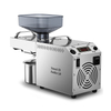 GOOPIKK Oil Press Machine 700W Cold/Hot Press Automatic Oil Extractor Organic Oil Expeller Commercial Grade Stainless Steel Oil Press Machine
