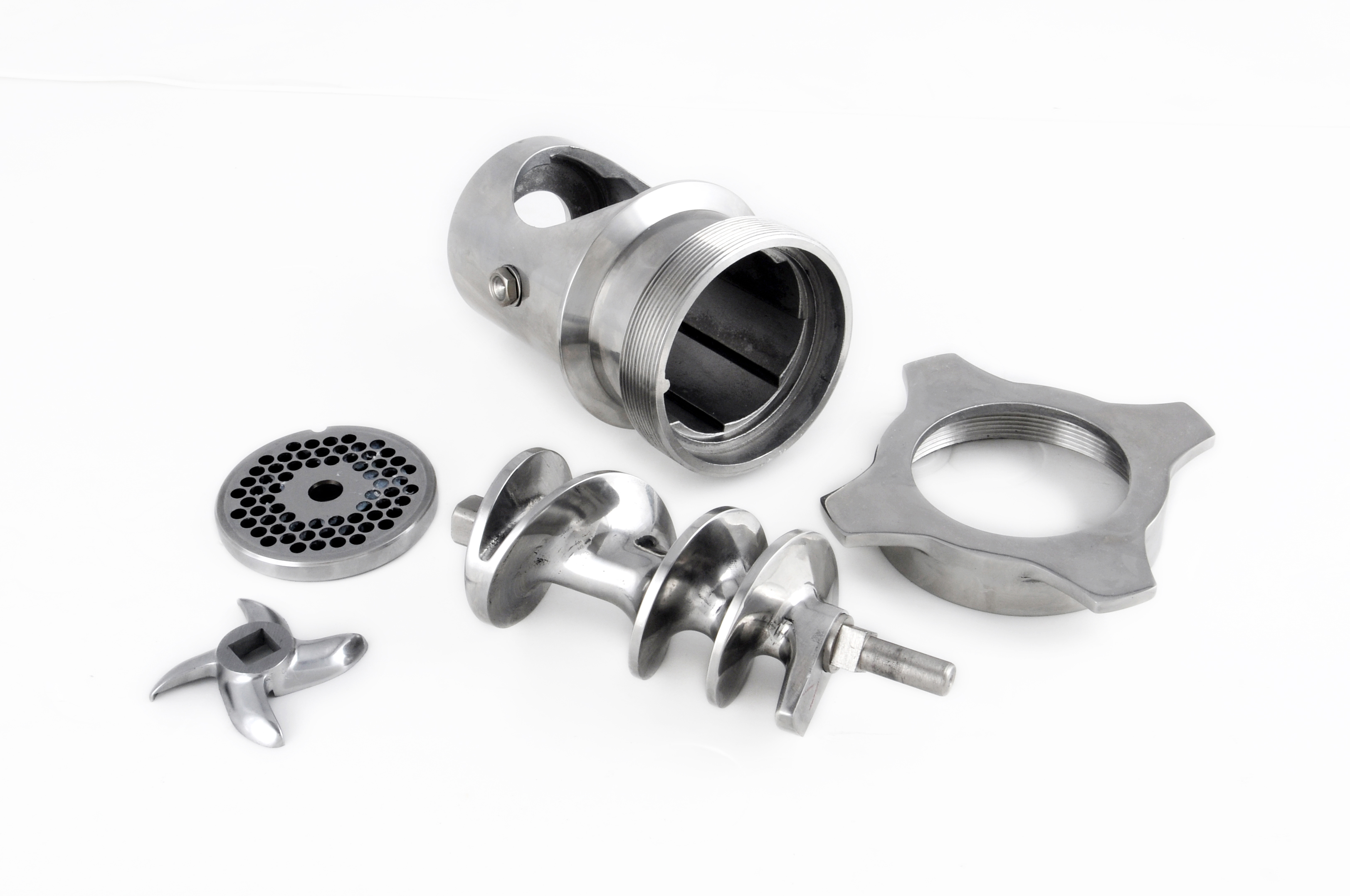 GOOPIKK Commercial Professional Meat Grinder 304 Stainless Steel Electric Meat Mincer 200KG/H 900W for Home Kitchen Restaurant