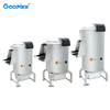 GOOPIKK 12L/22L/28L Commercial Potato Peeler Machine, 304 Stainless Steel Automatic Peeling & Washing for Restaurant, Kitchen