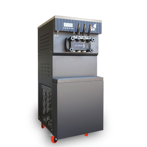 Commercial Large Countertop Ice Cream Cone Making Soft Ice Cream Machine Vending with LED Display