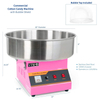 Commercial Automatic Cotton Candy Machine 1080W DIY Cotton Candy Maker Sugar Floss Machine for Kids