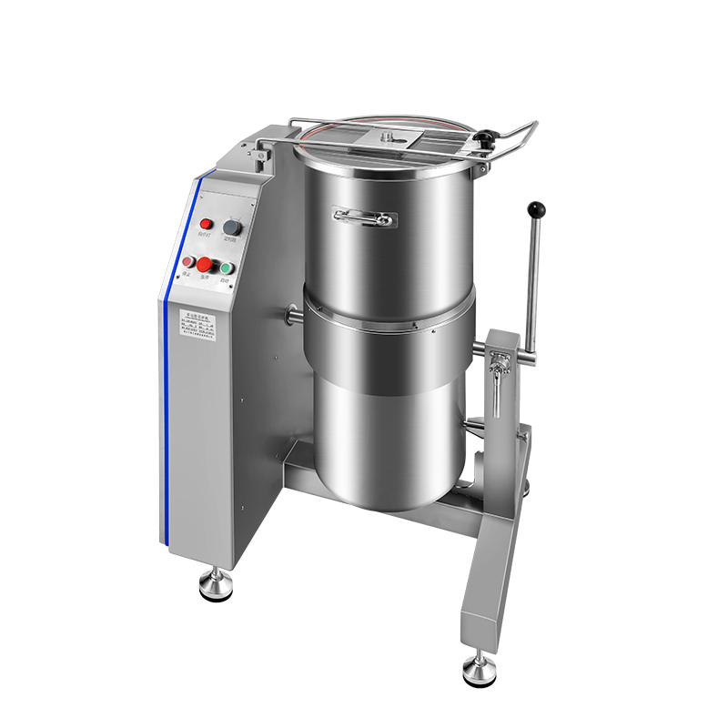 GOOPIKK 11KW Cutter Mixer 60L Vertical Food Processor Blender 600~2800 RPM Multifunctional Cutter With Stainless Steel Blade