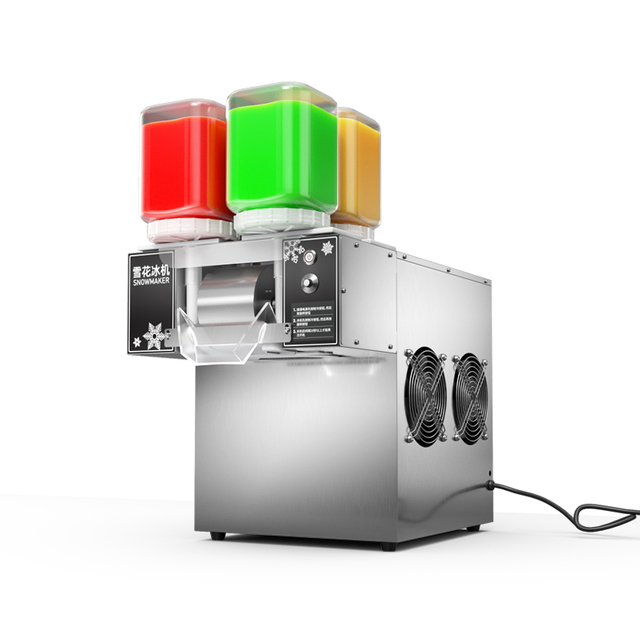GOOPIKK Shaved Ice Block Dessert Snow Ice Shaver Machine Milk Snow Ice Machine Korean Bingsu Machine