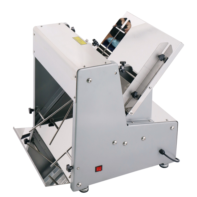 Commercial Automatic Bread Slicer Machine Bakery Adjustable Toast Slicing Machine in Stock