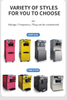 Commercial Large Countertop Ice Cream Cone Making Soft Ice Cream Machine Vending with LED Display