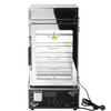 GOOPIKK 110V Commercial Pizza Food Steamer 5 Layers Display 1200w Electric Warming Showcase 30-110 Temperature Range for Buffet