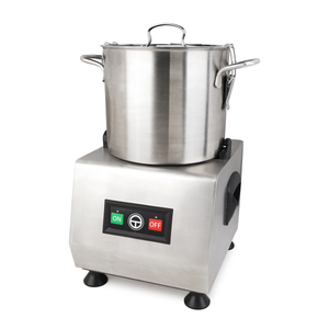 GOOPIKK Electric 304 Stainless Steel Large Capacity 3.17~19.02 Qt for Meat Fruit 1500RPM Transparent Lid Food Mixer Bowl Cutter