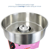 Commercial Automatic Cotton Candy Machine 1080W DIY Cotton Candy Maker Sugar Floss Machine for Kids