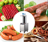High Output 26L Hydraulic Water Pork Stuffer Hungarian 304 Stainless Steel Filler Russian Sausage Make Machine