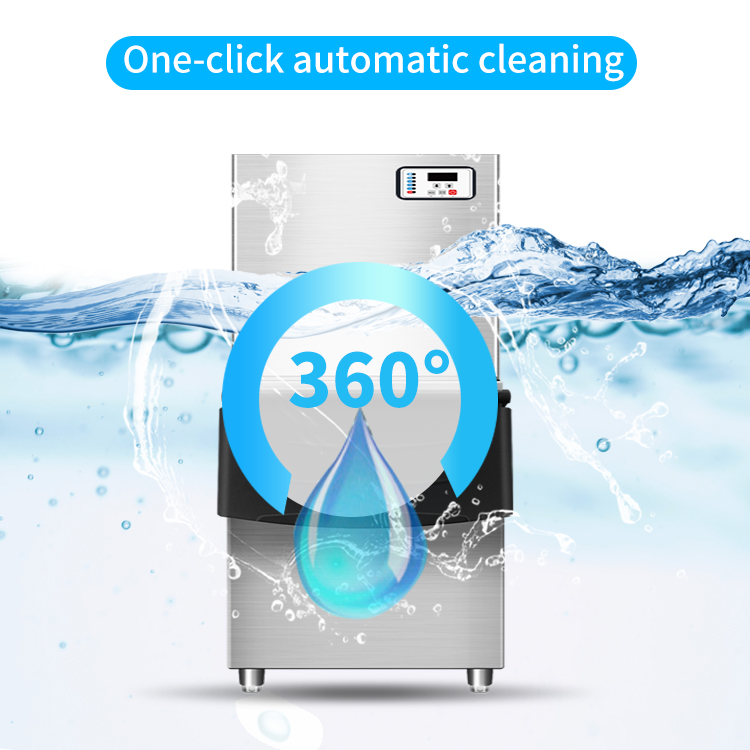 Factory Stainless Steel Counter Ice Machine 500KG Per Day Commercial Cube Machine Restaurant Bar Vertical Ice Maker Machine
