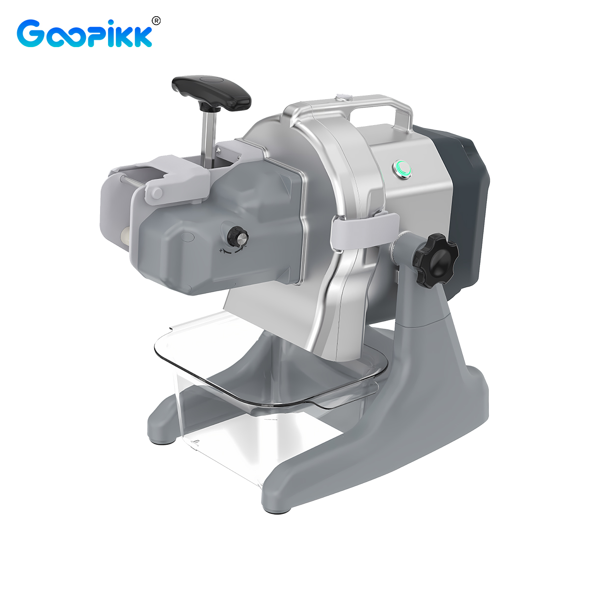 GOOPIKK Tabletop Vegetable Slicer Green Peppers Onion Celery Parsley Long Onions Shredding Chopping Slicing Cutting Machine