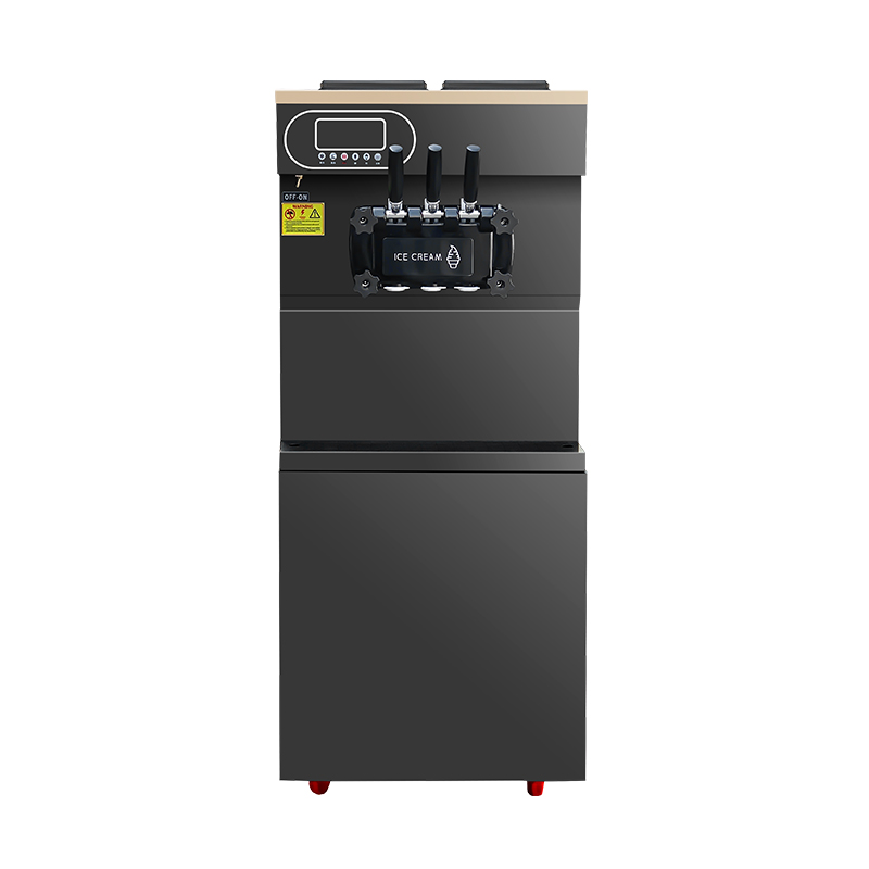Commercial Large Countertop Ice Cream Cone Making Soft Ice Cream Machine Vending with LED Display