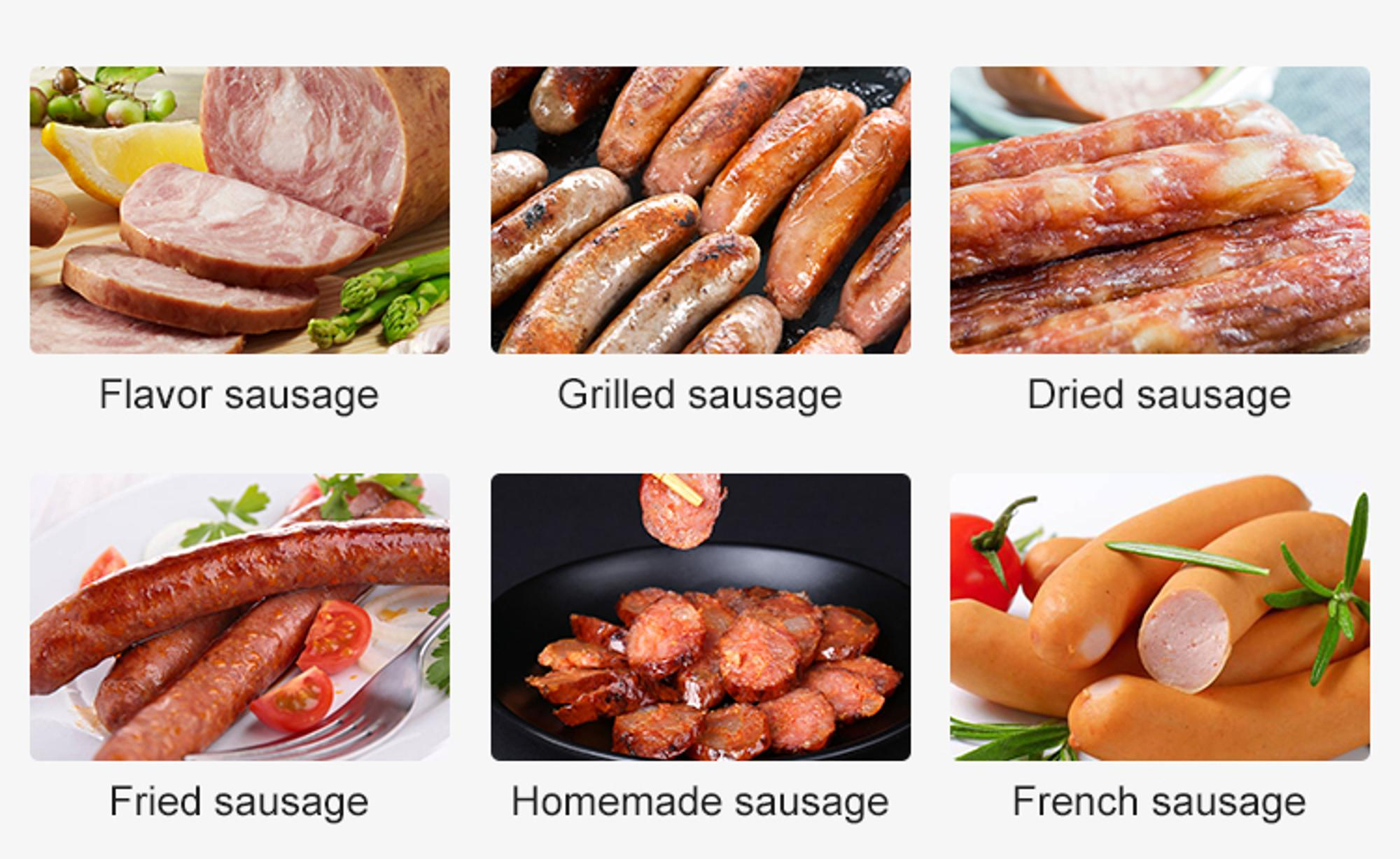 10L Stainless Automatic Sausage Filler Making Machine Price Vacuum Electric Sausage Roll Maker Sausage Stuffer