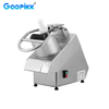 GOOPIKK 110V Commercial Food Processor 2 Feeding Holes 750w Vegetable Slicer Multifunctional Automatic Cutter for Cheese Grating