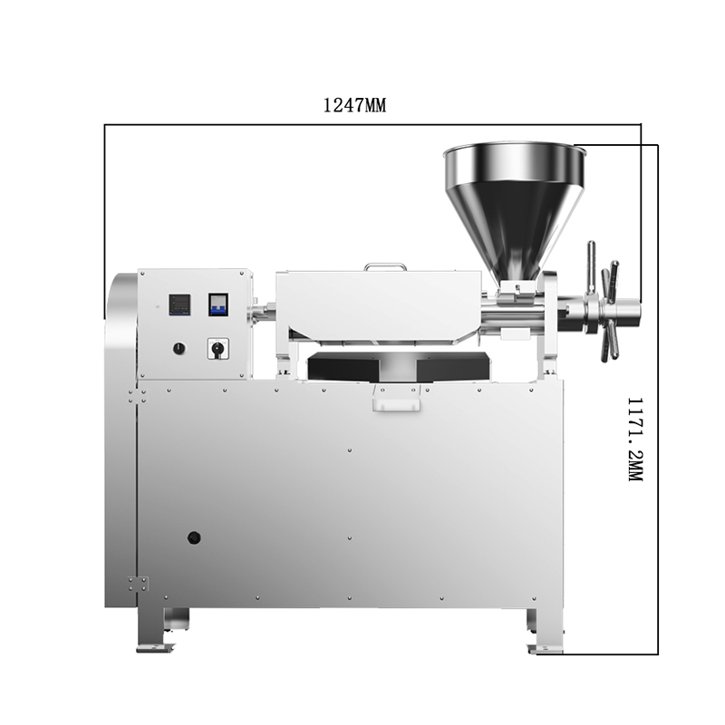 Commercial Scale Automatic Flaxseed Soybean Peanut Coconut Sesame Oil Maker Oil Press Machine