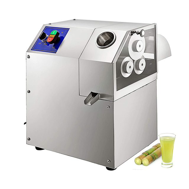 Stainless Steel Commercial Use Fruit Juicer for Sugarcane Big Capacity Sugar Cane Juicer Machine 3 Roller Sugarcane Juicer
