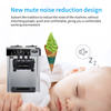 High Quality Fast Shipping Machine A Glace Ice Cream with Two Hoppers 1600w Soft Serve Ice Cream Machine
