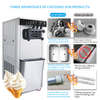 Factory Customization Cone Ice Cream Machines Ice Cream Maker Household Commercial Intelligence Ice Cream Filling Machine