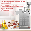 Screw Press Olive Oil Press Machine Commercial Cocoa Butter Oil Extraction Machine Walnut Oil Expeller Equipment